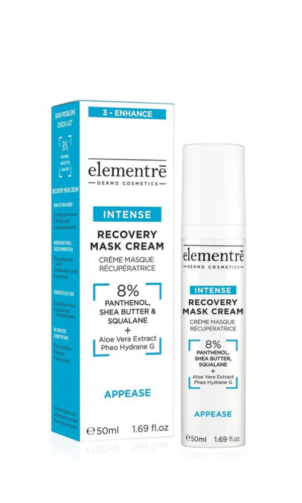 Elementrē 8% pantenooliga taastav mask-kreem, 50 ml