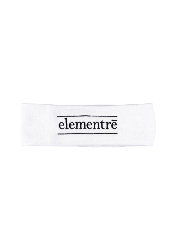 Elementrē headband for facial treatments
