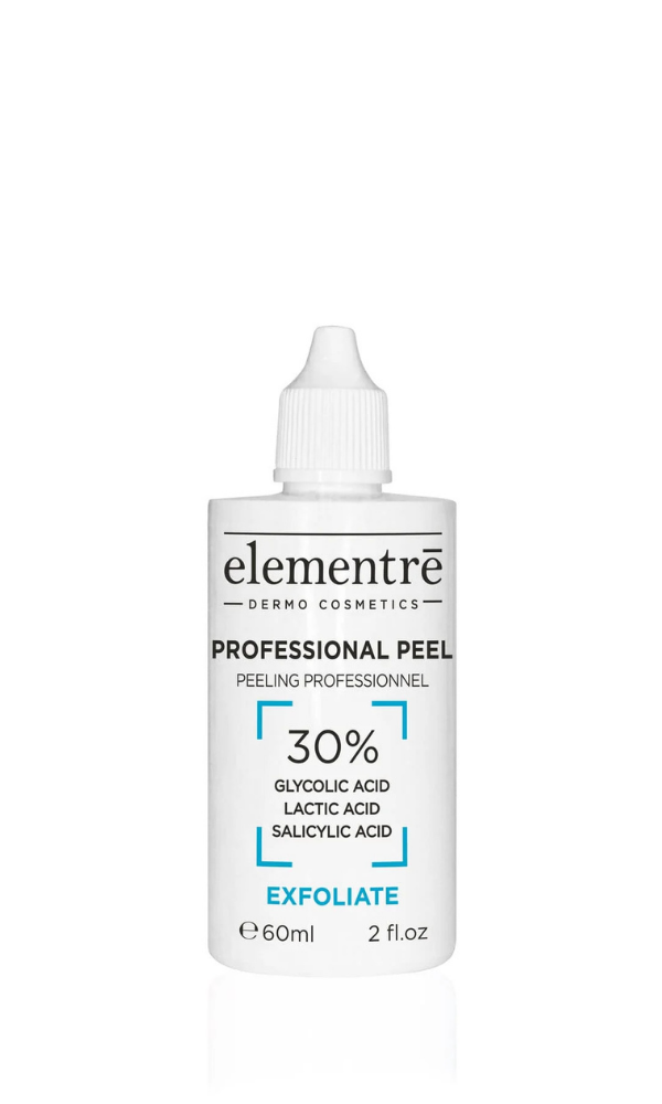 Elementrē 30% Glycolic, Lactic and Salicylic Acid Peel, 60ml
