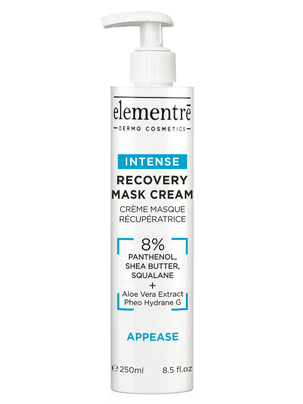 Elementrē 8% Panthenol Restoring Mask-Cream, salon size, 250ml