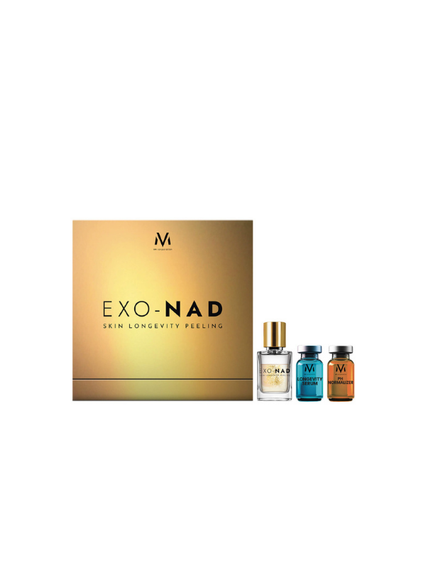 Exonad Skin Longevity Peel – 3-etapiline NAD⁺  koorimissüsteem