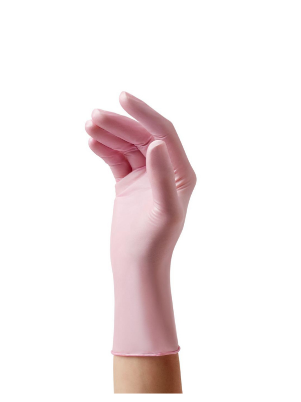 Medline Generation Pink nitrile gloves (250 pcs)