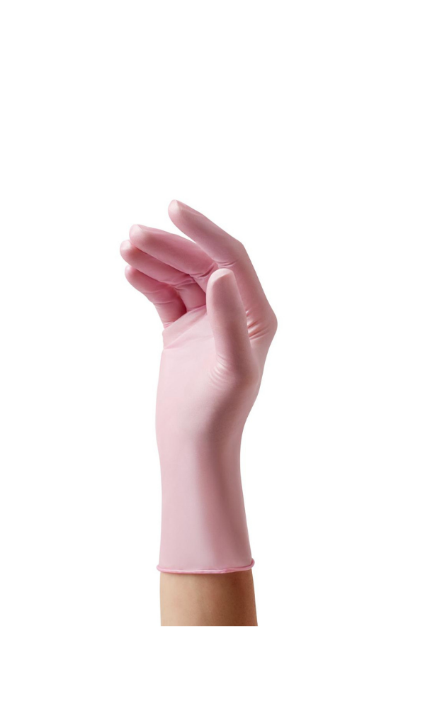 Medline Generation Pink nitrile gloves (250 pcs)