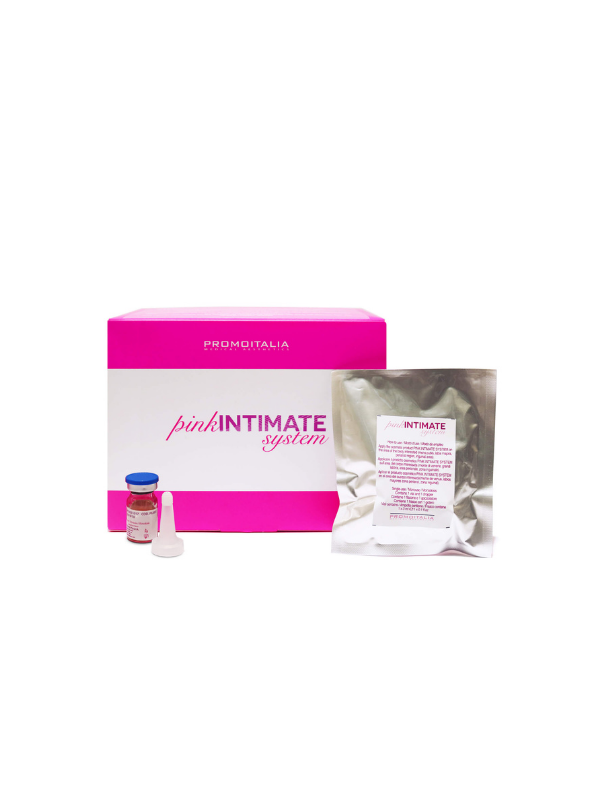 Promoitalia Pink Intimate System – professionaalne hooldus intiimpiirkonna naha toonuse ja ühtlasema välimuse toetamiseks