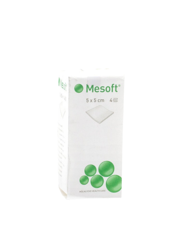 Mesoft haavatampoon 5 x 5 cm, mittesteriilne, 100tk