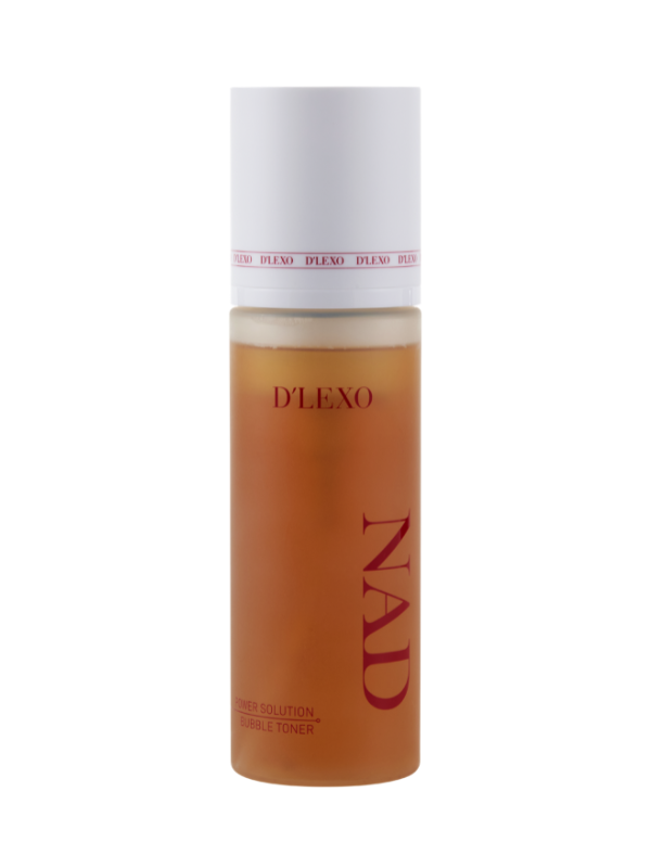 D'LEXO NAD Power Solution Bubble Toner – niisutav ja elastsust toetav NAD-vahutoonik, 200 ml