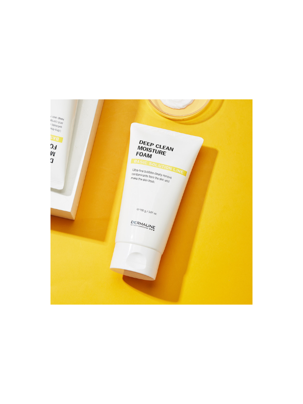Dermaline Deep Clean Moisture Foam – sügavpuhastav ja niisutav näopesuvaht, 150 g