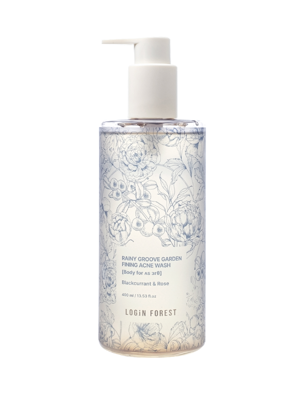 Login Forest Rainy Groove Garden Fining Acne Wash – dušigeel aknele kalduvale nahale, 400 ml