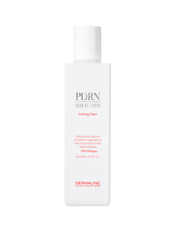 Dermaline PDRN Solution Activating Toner – niisutav ja nahabarjääri toetav PDRN-toonik, 200 ml