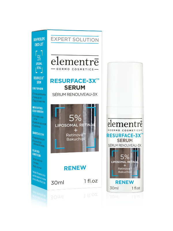 Elementrē Resurface-3X Serum – 5% liposomaalse retinaliga intensiivne uuendav seerum, 30ml