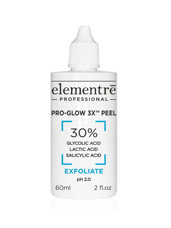 Elementrē Pro-Glow 3X™ Peel – 30% AHA+BHA professionaalne happekoorija, 60 ml