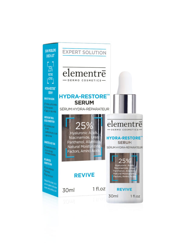 Elementrē Hydra-Restore Serum – niisutav ja nahabarjääri taastumist toetav seerum, 30 ml
