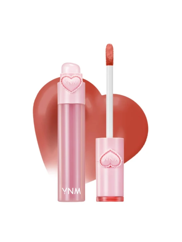 Y.N.M Heart Jelling Tint, 03 Papaya Jelling – pruunika varjundiga korallitoonis läikiv huuletint, 2,6 g